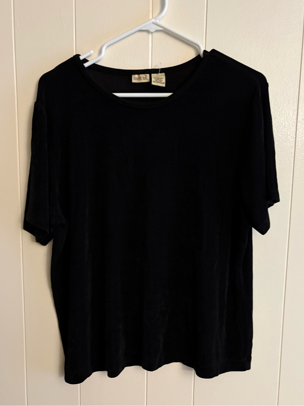 Linden Hill Black Short Sleeve Crew Neck Tee